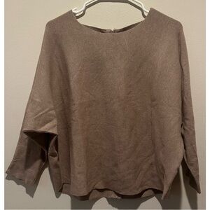 Elegant Brown Women's Blouse